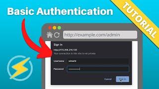 How to Password Protect OpenLiteSpeed with Basic Auth and Realms