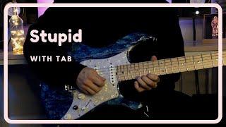 Vincent Blue - Stupid | Tab | Jazz Guitar Solo Cover