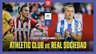 Athletic Club vs. Real Sociedad | Liga F 2022-23 Matchday 9 Full Match