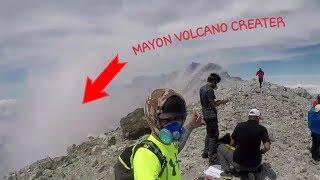 Climbing Mayon Volcano Crater