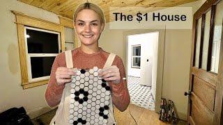 My $1 House: Bathroom Tiling & Painting Bedroom/Kitchen (Week 21)