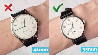 How to Choose the Right Size Watch for Your Wrist (ft. Farfetch & Nomos)