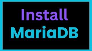 How to Install MariaDB SQL 11.5 on Windows 10/11