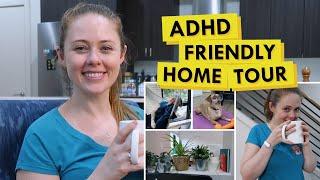 ADHD Friendly House Hacks - Feat. MY HOUSE! (Executive Function Friendly Tips)