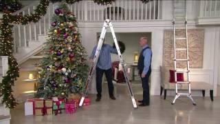 Little Giant Helium 24-in-1 17' Multi- Function Ladder with Wheels on QVC