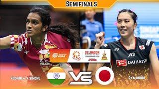 Aya Ohori vs Pusarla V. Sindhu | SF | Badminton Asia Team Championships 2024