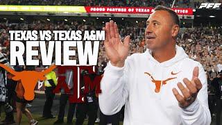 Texas vs. Texas A&M Review | PFF Grade Release Show