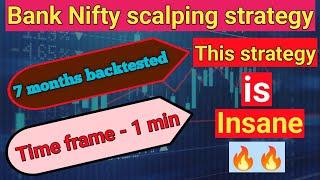 Bank nifty scalping strategy | 1 minute scalping strategy | Scalping strategy | Trading strategy