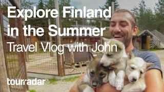 Explore Finland in the Summer: Travel Vlog with John