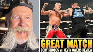 Reviewing Cody Rhodes vs Kevin Owens | WWE SNME