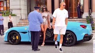 ERLING HAALAND Spotted With BODYGUARDS While Shopping | SUPERCARS