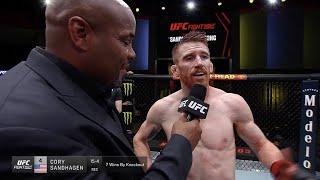 UFC Вегас 60: Кори Сэндхаген - Слова после боя