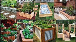 240 ideas and projects for raised beds. vegetable garden. Wood, stone, sheet metal, brick #garden