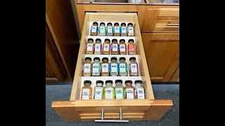 10"x19" Spice Drawer Organizer