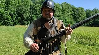 Matchlock Musket, Fort Algernon, First Anglo Powhatan War