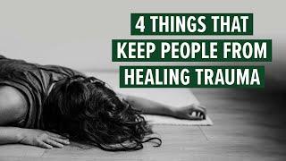 4 things that keep people from healing trauma #nervoussystem #lifestyle