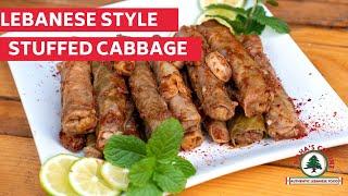 How to make Lebanese stuffed cabbage