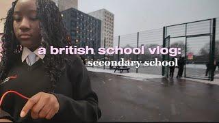 a realistic british secondary school vlog ⋆˙ || 5am morning, day in my life, school vlog, calm