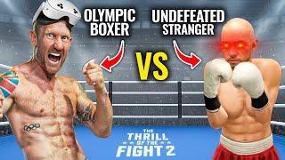Olympic Boxer Outsmarted by VR Fighter?