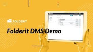 Document Management System Software Demo / Tutorial / Overview FOLDERIT