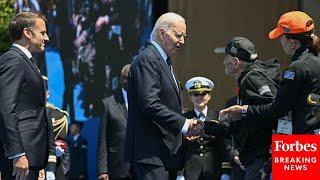 The 80th Anniversary Ceremony Of D-Day Takes Place In Normandy, France