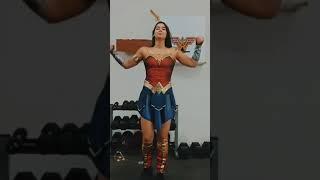 Real Life wonder women by jessica guinan #wonderwomen#jessica guinan#Short subscribe and like friend