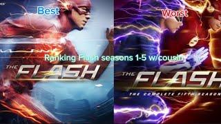 Ranking Flash seasons 1-5 w/cousin