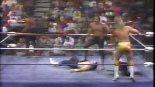 Tommy Angel & Brett Holliday v Ron Simmons & Butch Reed