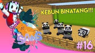 KEBUN BINATANG CREAMTEAM - Minecraft Indonesia Sans SMP Episode 16