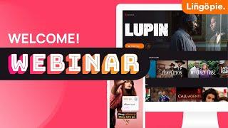 Lingopie welcome webinar! | Onboarding and Q&A