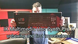 Unboxing, first impressions, & making a patch on the Uno Synth Pro X, by @ikmultimedia