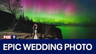 Epic wedding photo I KMSP FOX 9