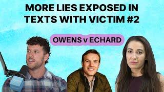 OWENS v ECHARD: Lies and Emotional Terrorism Exposed in Laura Owens' Texts to Mike Marraccini (Pt 2)