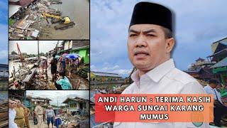 SABER SEPEKAN - Andi Harun Apresiasi Warga Sungai Karang Mumus hingga Bantuan Keuangan Parpol