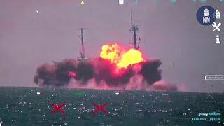 SINKEX: Turkey's Anti-ship Missile Atmaca Sinks a Ship in Final Test