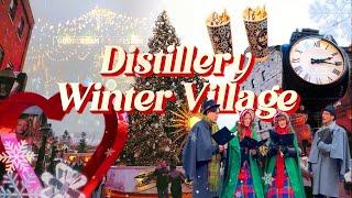 VLOGMAS: A Winter Wonderland at the Distillery District Winter Village | A Short Cinematic Video