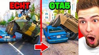 VERRÜCKTE GTA 5 vs. REAL LIFE CHALLENGE!