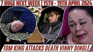 Emmerdale spoilers next week from 15th - 19th April 2024 | Death's next in the village?