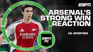 Stewart Robson EXCITED for Arsenal's foundation after DOMINANT 5-1 WIN vs. Sporting  | ESPN FC