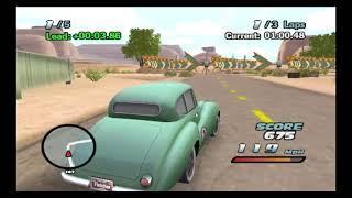 Cars: The Video Game Wii: Playable Fletcher Showcase.