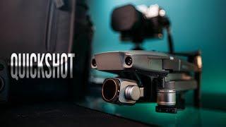 Modo inteligente de voo DJI - Quickshot - Tutorial em portugues - Mavic 2 Pro