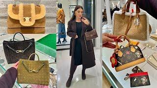 The Best Shearling & Suede Bags, LV Vivienne Holiday Collection- Winter Bag Shopping in Selfridges