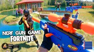 NERF GUN GAME | FORTNITE EDITION (Nerf First Person Shooter!)