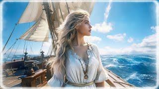 Calming Sailing: Music Of The Blue Ocean - Relaxing Music Female With Angelic Voice
