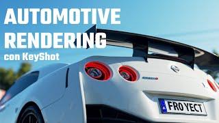 Automotive rendering con Keyshot. Curso completo