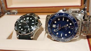 Green Omega Seamaster 300M unboxing - Better than Blue Seamaster? 