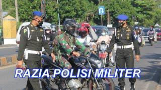 Razia Polisi Militer Sasar Parajurit TNI