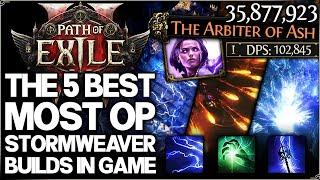 Path of Exile 2 - New 5 Best MOST OP Stormweaver Builds in Game - Build Guide & Patch Power Ranking!