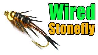 Wired Stonefly Beadhead Nymph Realistic - Fly Tying Directions