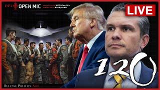 [ DPA Open Mic 120 ] Trump announces F47; Houthis warned; Hamas warned; Syrians warned; Macron warns